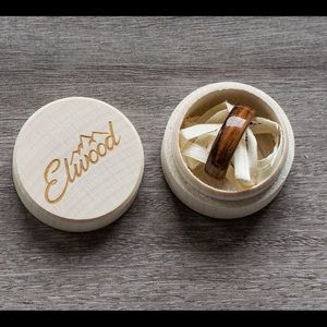 Wood ring - engagement ring - men’s - women’s